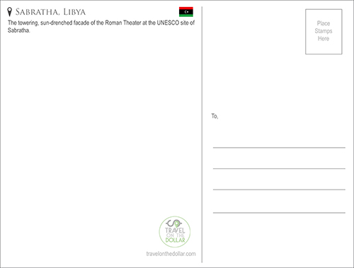 Sabratha, Libya Travel Postcard 2 Sabratha, Libya Travel Postcard