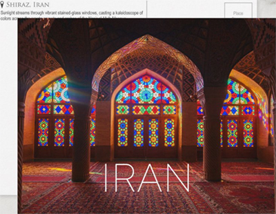 Shiraz, Iran Travel Postcard