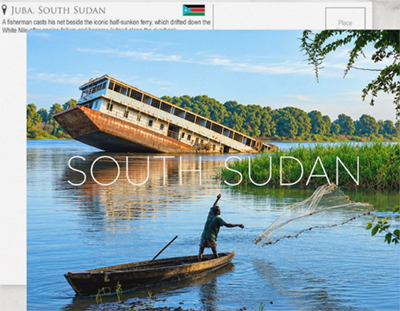Juba, South Sudan Travel Postcard