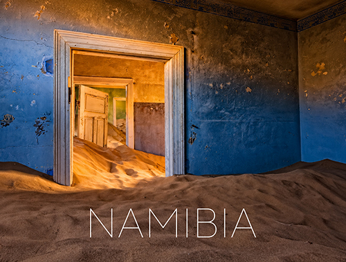 Kolmanskop Namibia postcard front