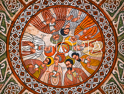 Abuna Yemata Guh, Ethiopia Travel Postcard 1 Abuna Yemata Guh, Ethiopia Travel Postcard