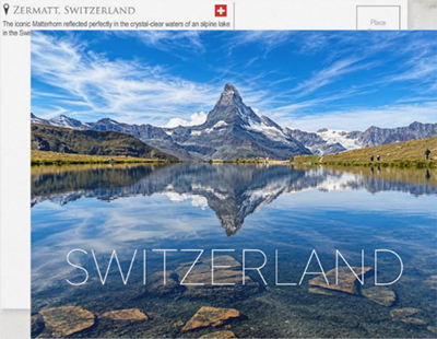 Matterhorn, Zermatt, Switzerland Travel Postcard