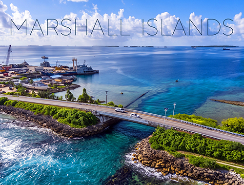Majuro Bridge, Majuro, Marshall Islands Travel Postcard