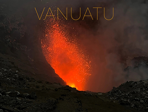 Mount Yasur Volcano, Tanna, Vanuatu Travel Postcard